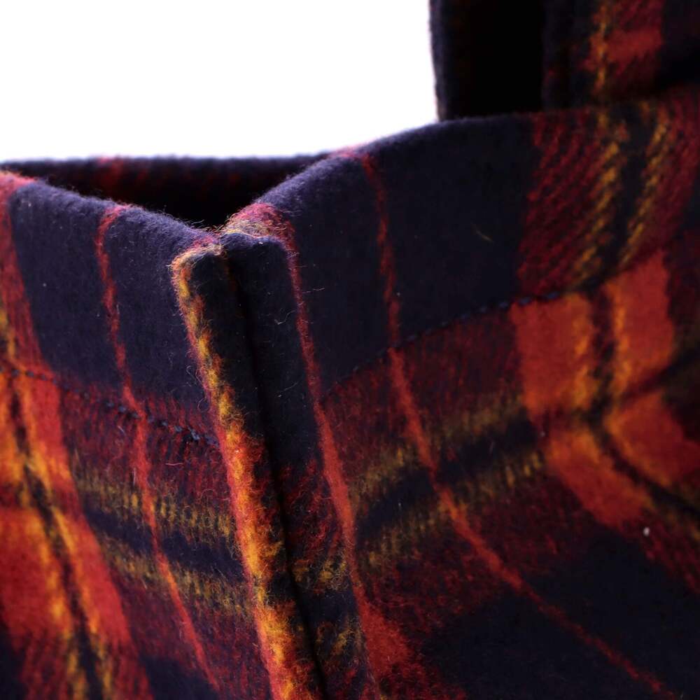 Celine Cabas Thais Tote Tartan Wool #254851C15B - Picture 6 of 7